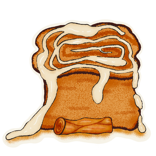 Cinnamon Roll Sticker