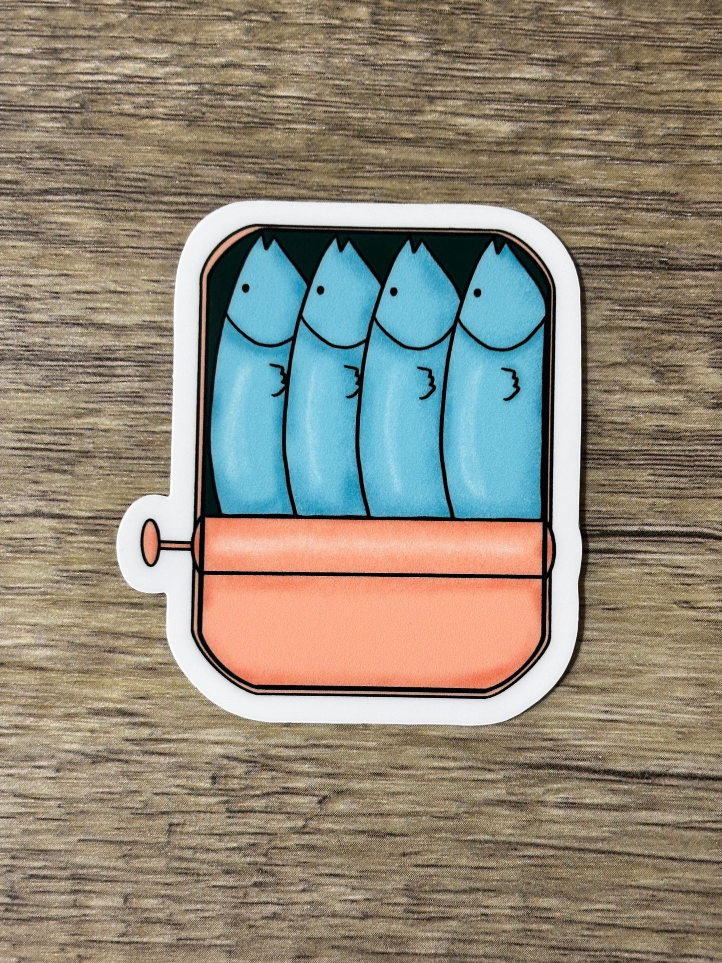 Sardines in a Tin Sticker