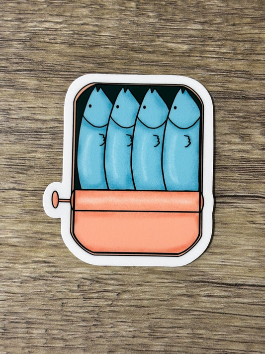 Sardines in a Tin Sticker