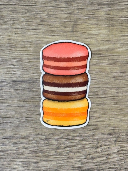 Macaron Stack Sticker