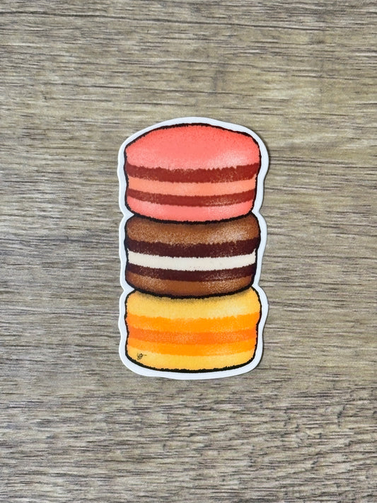 Macaron Stack Sticker